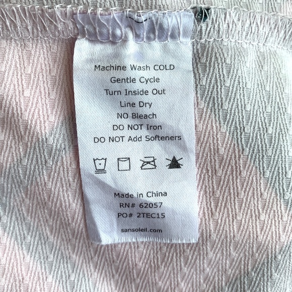 SanSoleil pink black plaid UPF 50 top S - Picture 11 of 11